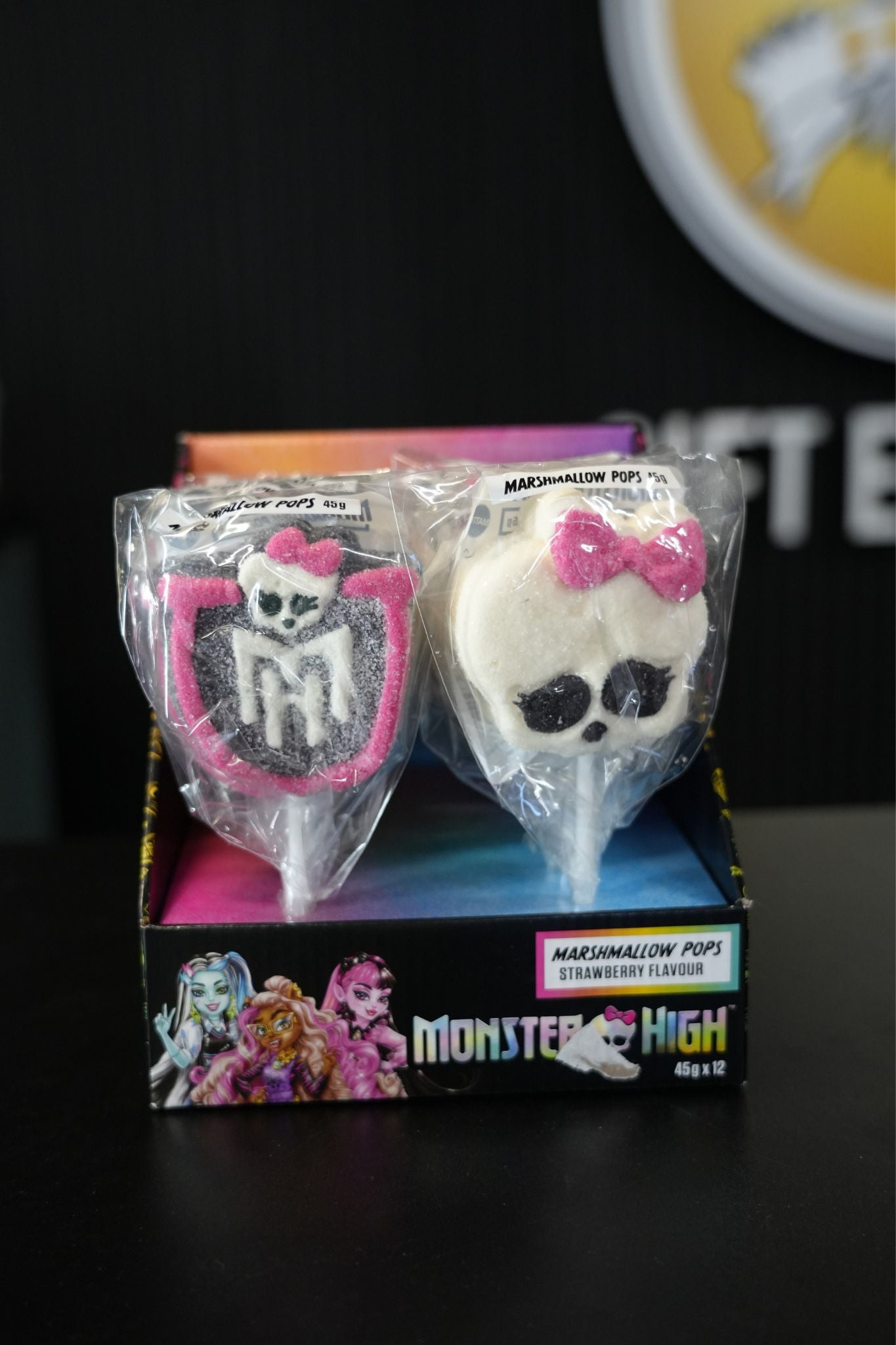 Monster High Marshmallow Pop 45g x 12