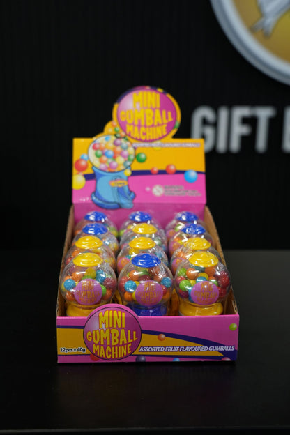 Mini Gumball Machine 40g x 12