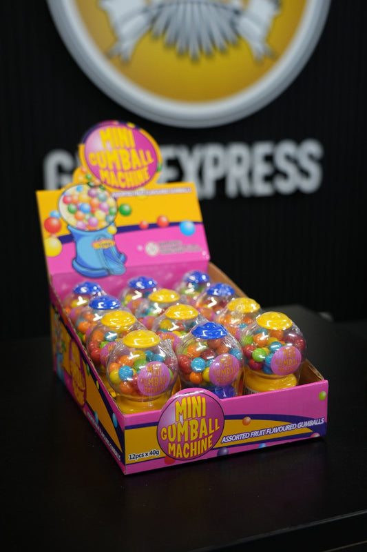 Mini Gumball Machine 40g x 12