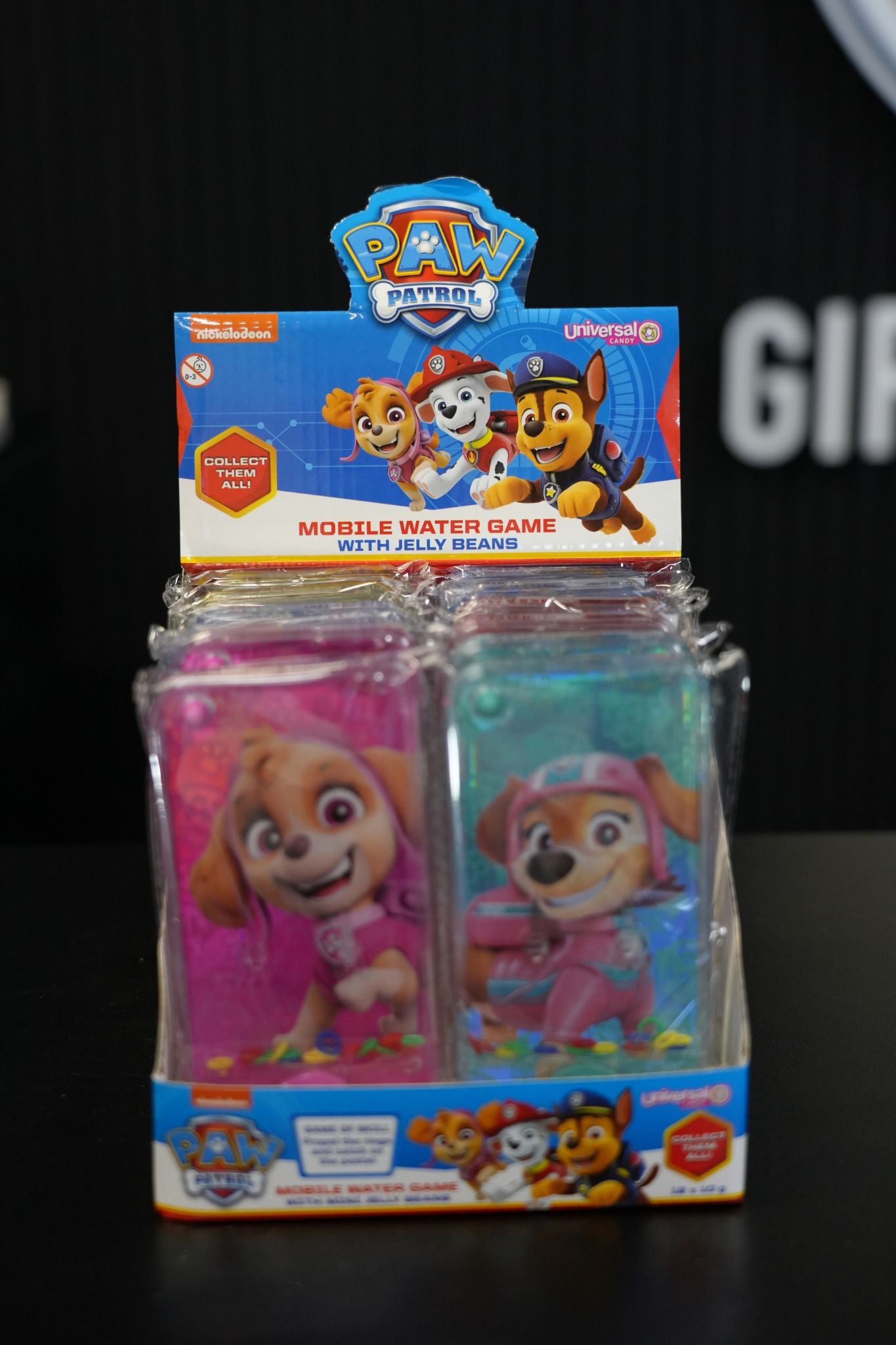 Paw Patrol Mobile Water Game 10g x 12