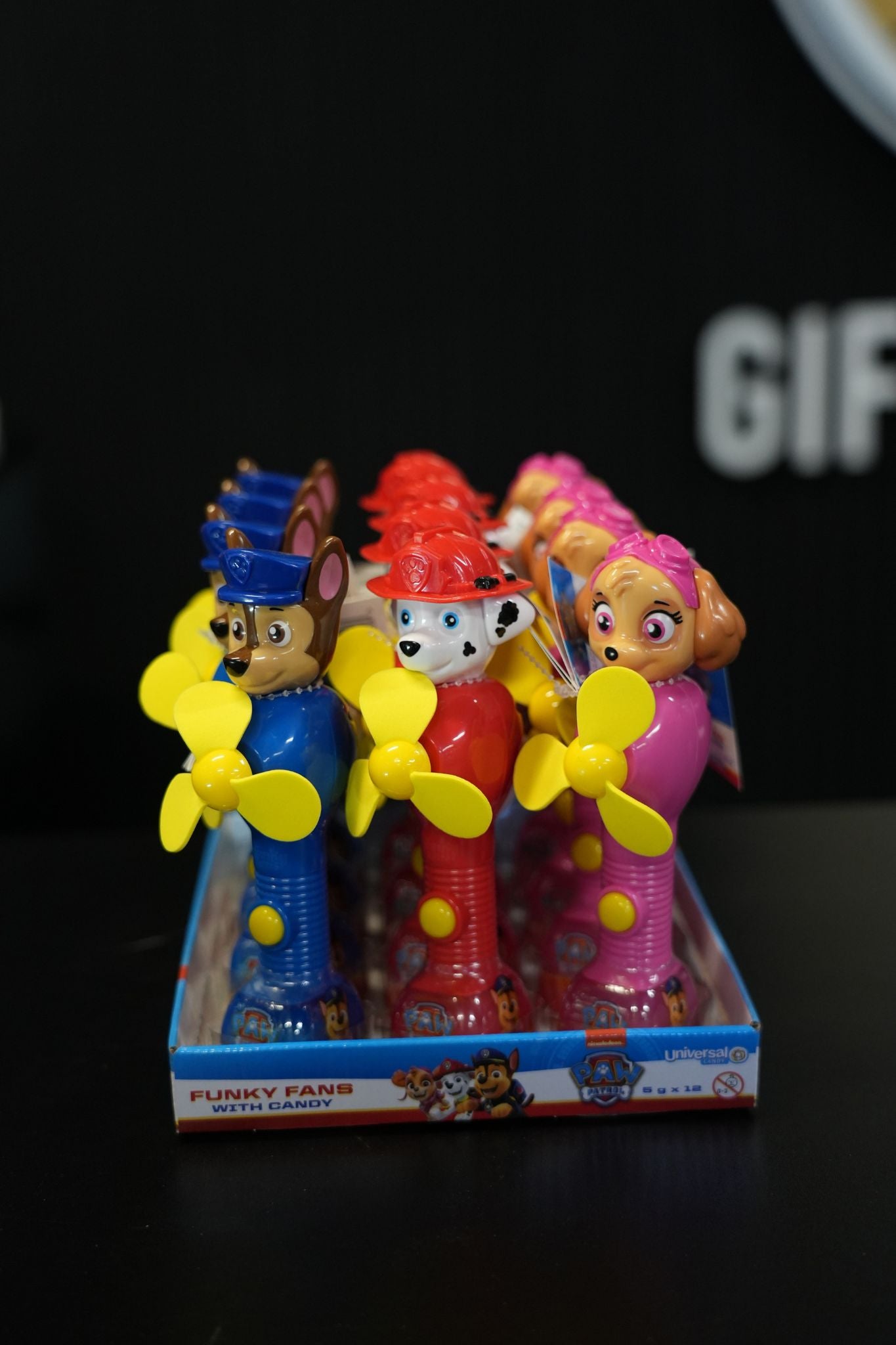 Paw Patrol Funky Fans 5g x 12