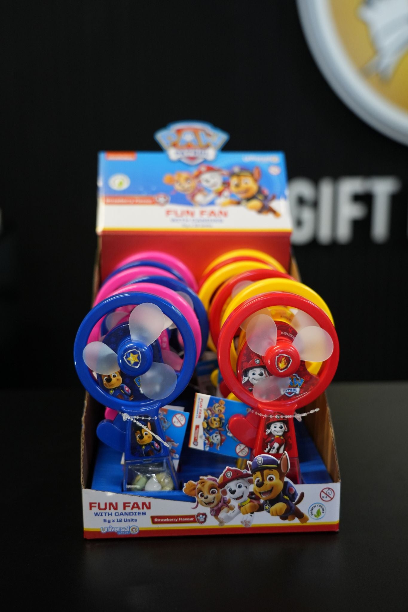 Paw Patrol Fun Fan 5g x 12