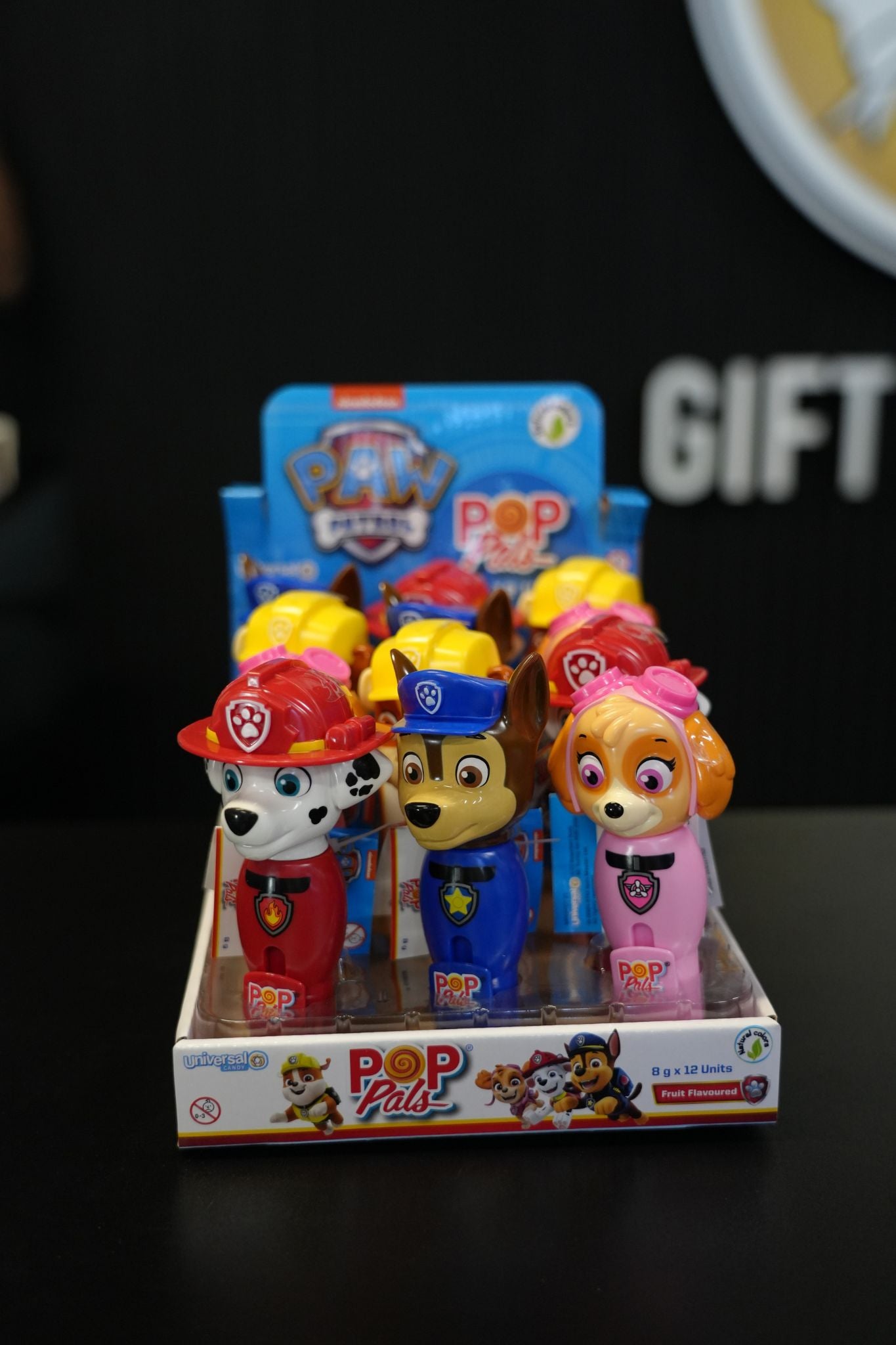 Paw Patrol Pop Pals 8g x 12