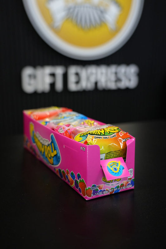 Push Pop Gummy Roll 8 x 40g