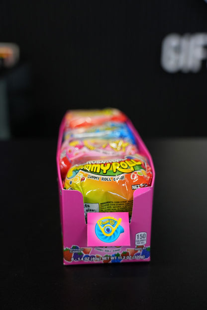 Push Pop Gummy Roll 8 x 40g