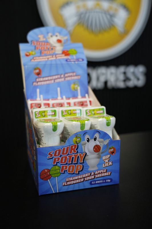 Sour Potty Pop 12 x 19g