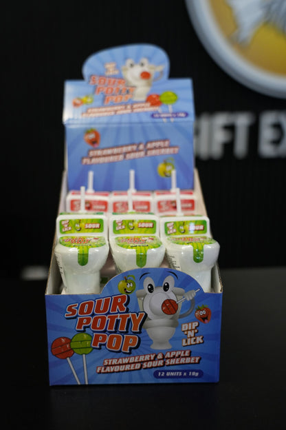 Sour Potty Pop 12 x 19g