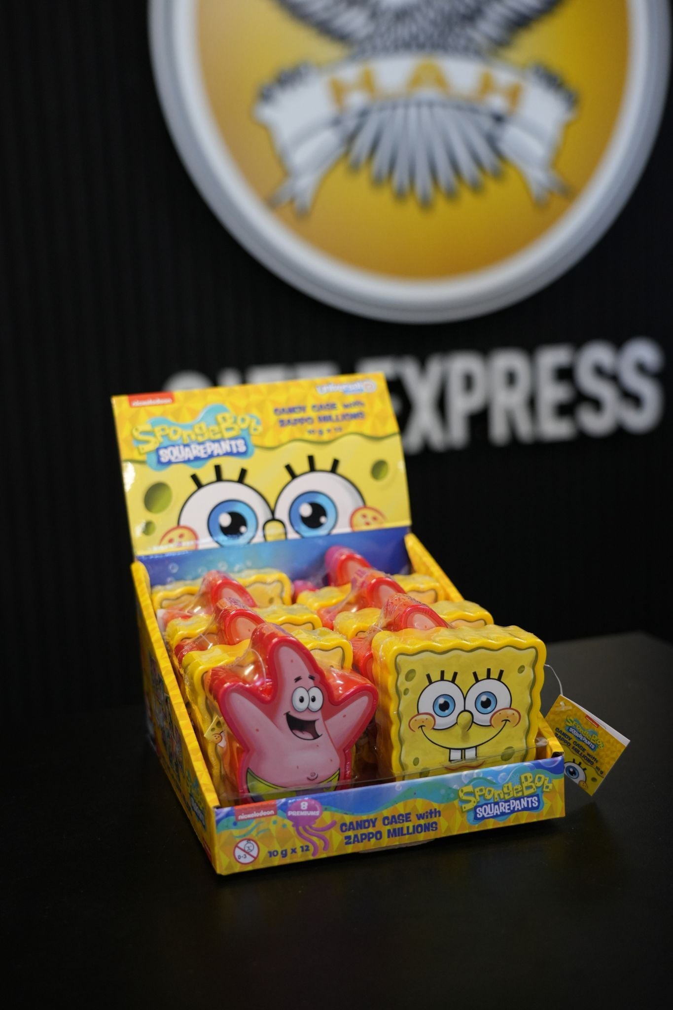 Spongebob Candy Case 10g x 12