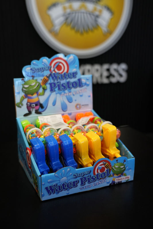 Super Water Pistol Candy 20g x 12