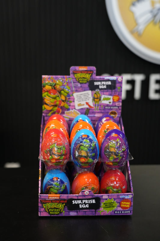 TMNT Embossed Surprise Egg 10g x 18