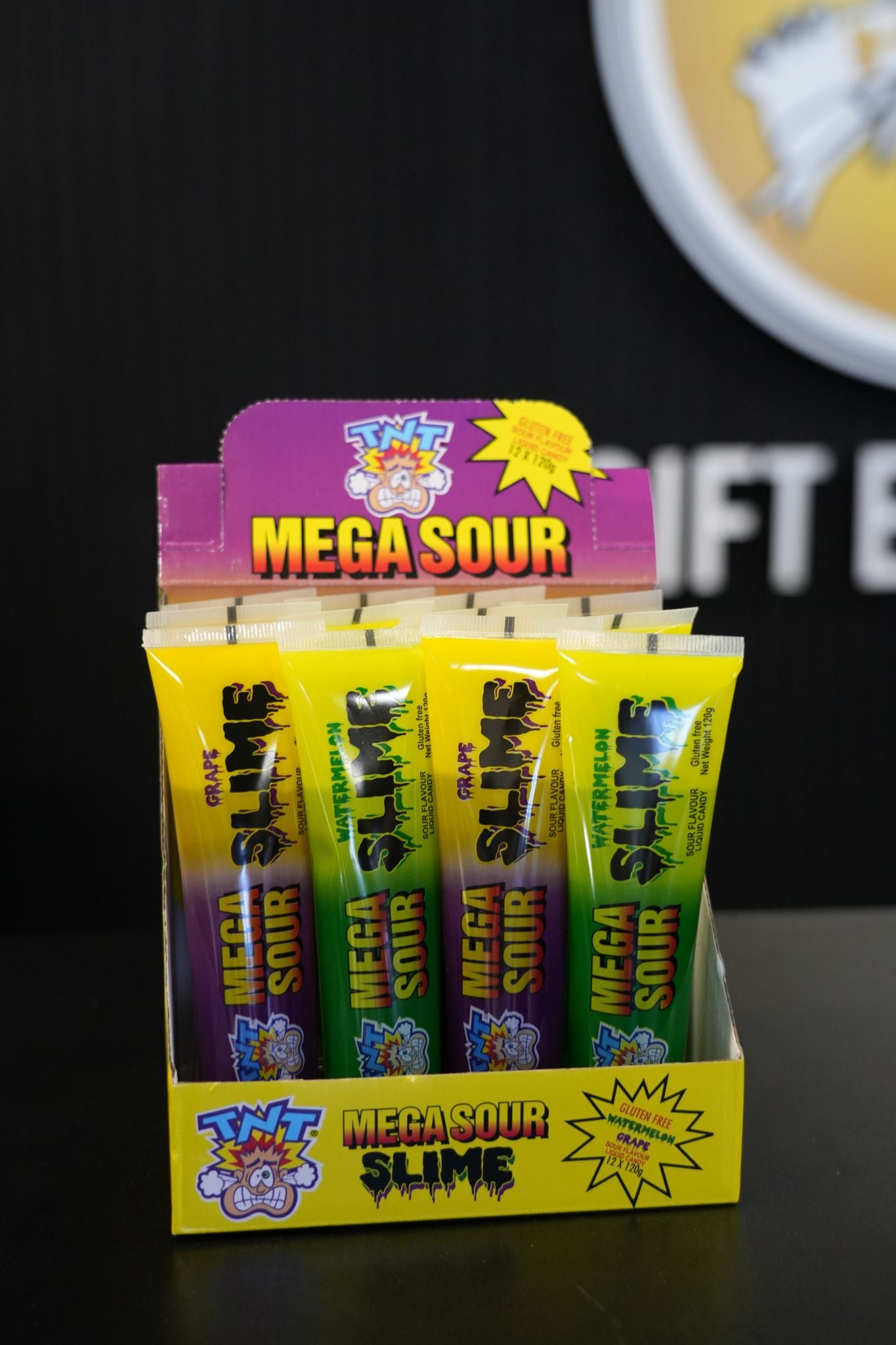 TNT Mega Sour Slime Purple x 12
