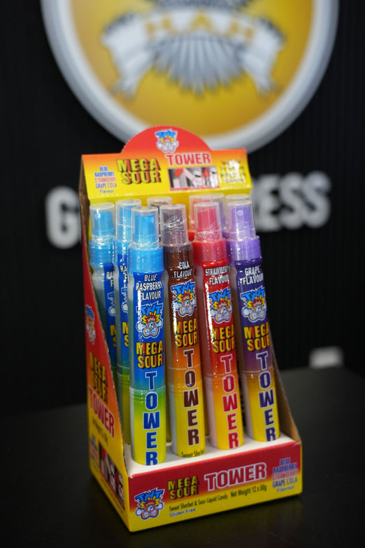 TNT Mega Sour Tower 12 x 80g