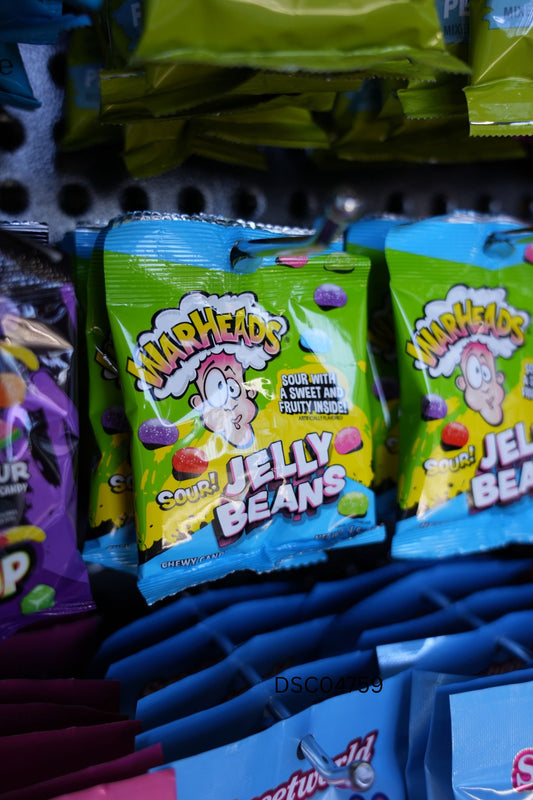 Warheads Sour Jellybeans 12 x 45g