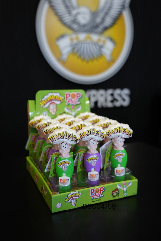 Warhead Pop Pals 8g x 12