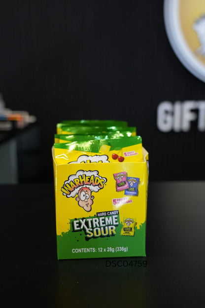 Warheads Extreme Sour Hard Candy 28g x 12