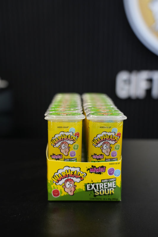 Warheads Mini Sour Bombs 50g x 12