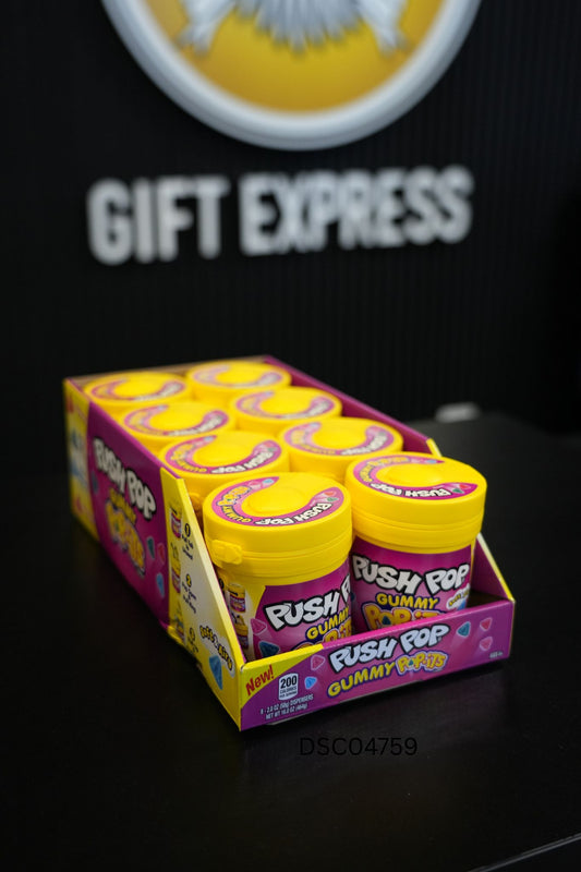 Push Pops Gummy Popits 58g x 8