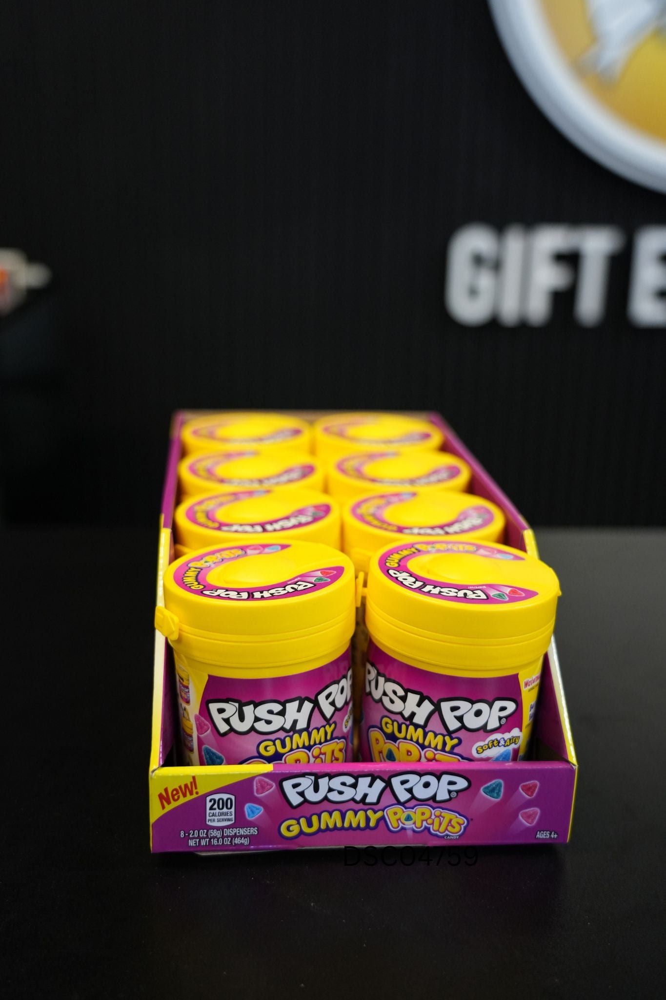 Push Pops Gummy Popits 58g x 8