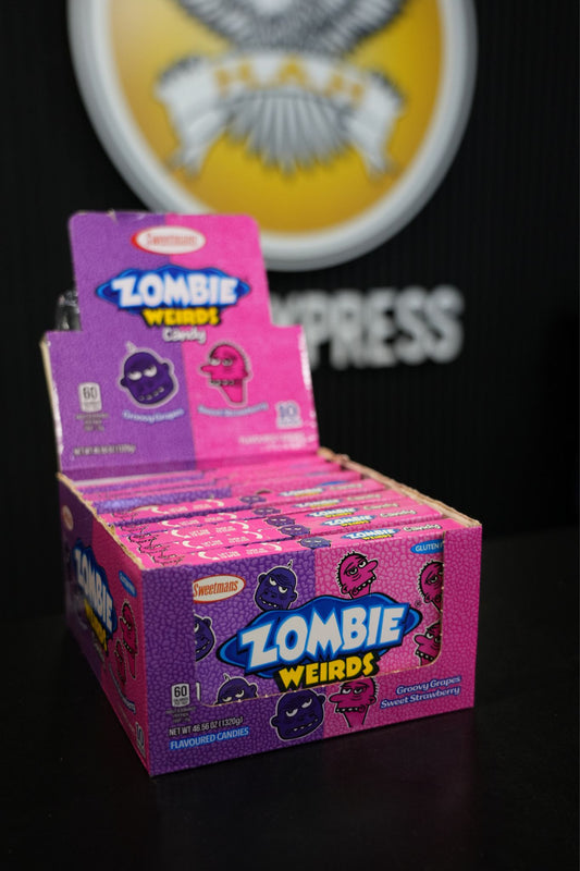 Zombie Weirds Strawberry & Grape 40g x 24