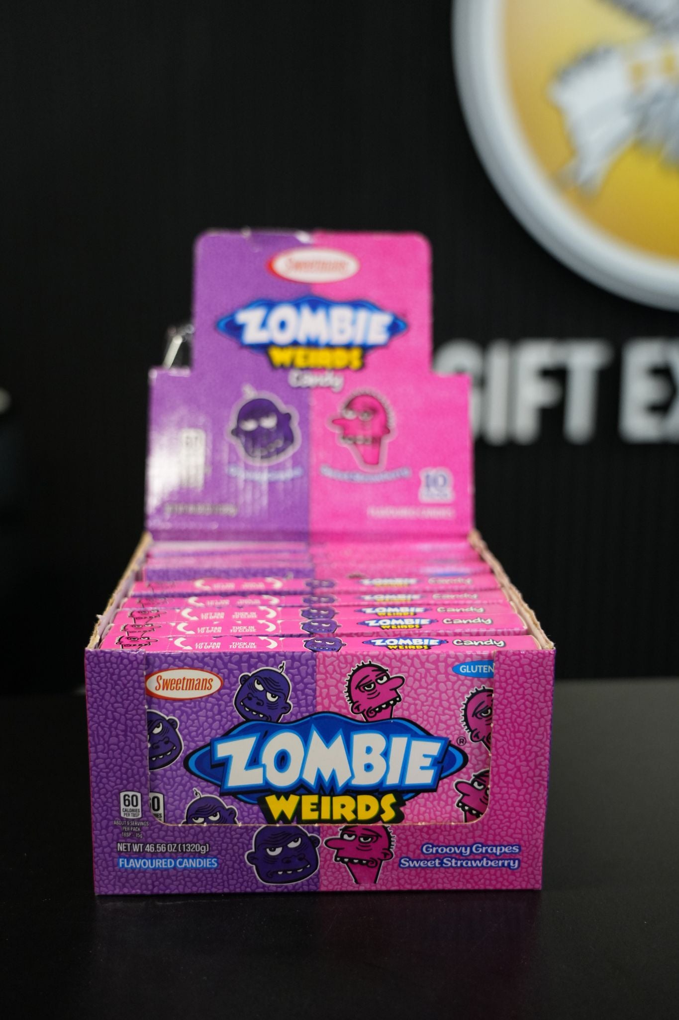 Zombie Weirds Strawberry & Grape 40g x 24