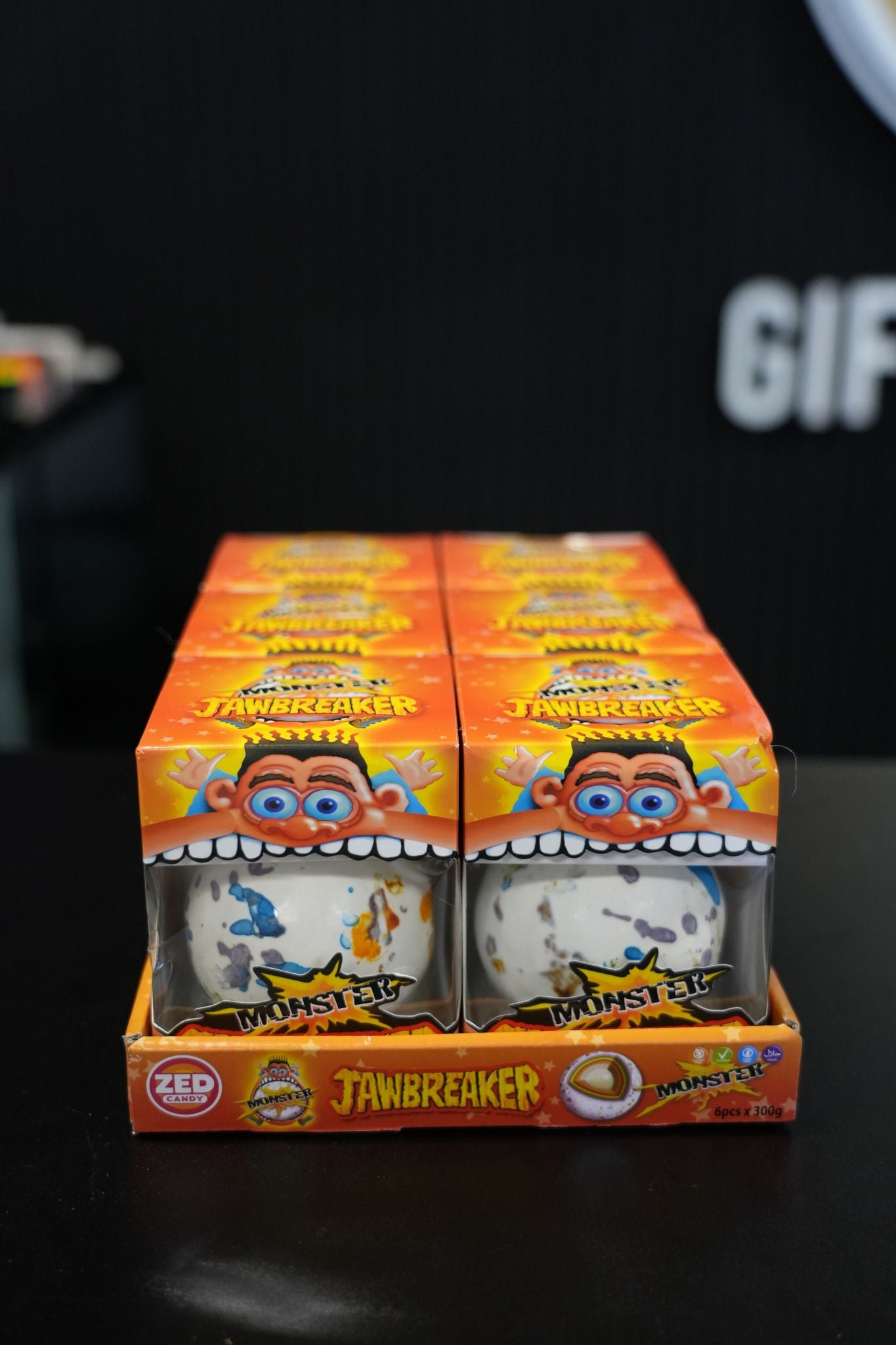Zed Monster Jawbreaker 75mm Fruity 300g x6 (4)