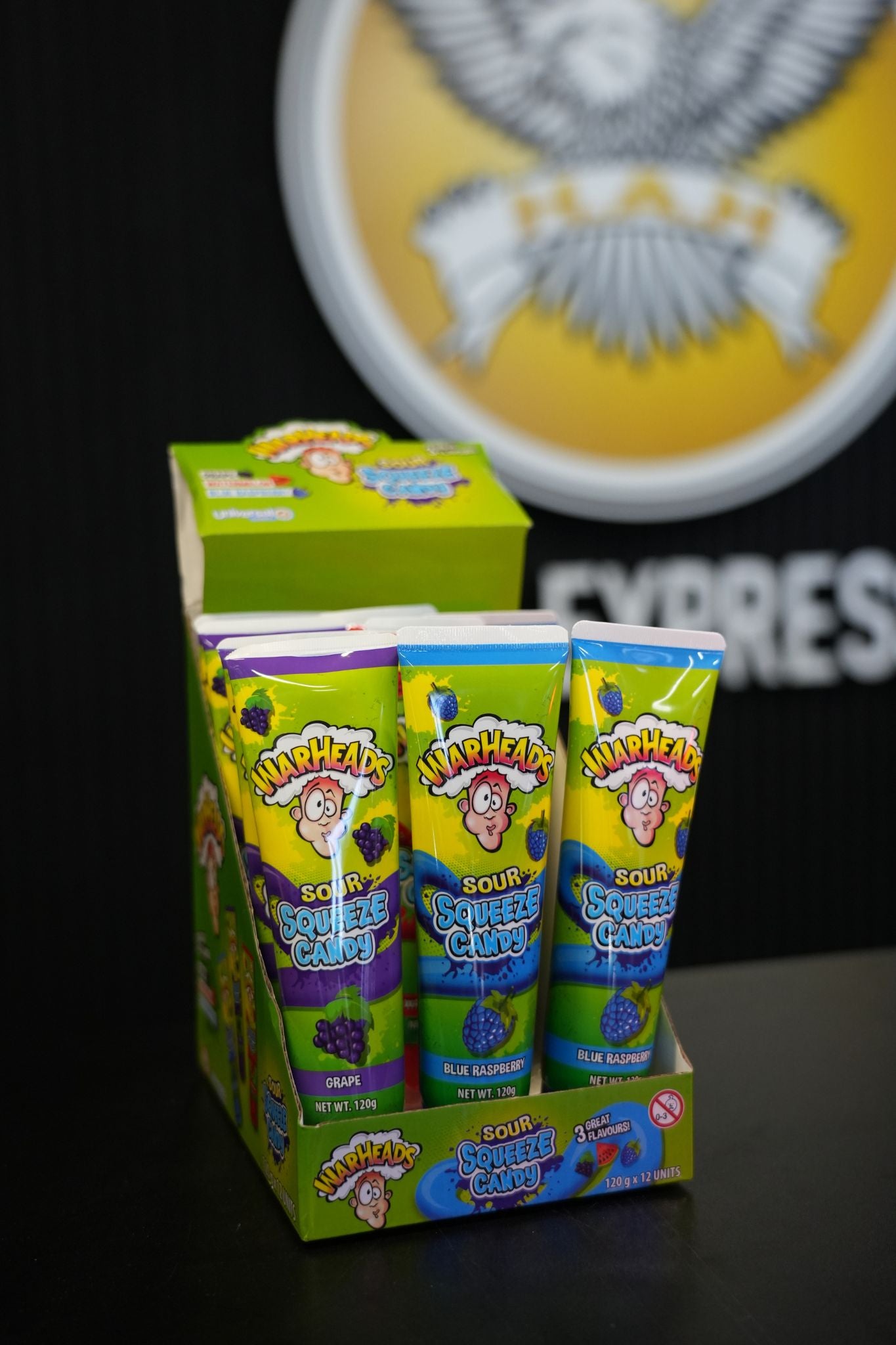 Warheads Sour Squeeze Candy 120g x 12