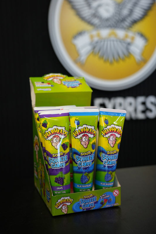 Warheads Sour Squeeze Candy 120g x 12