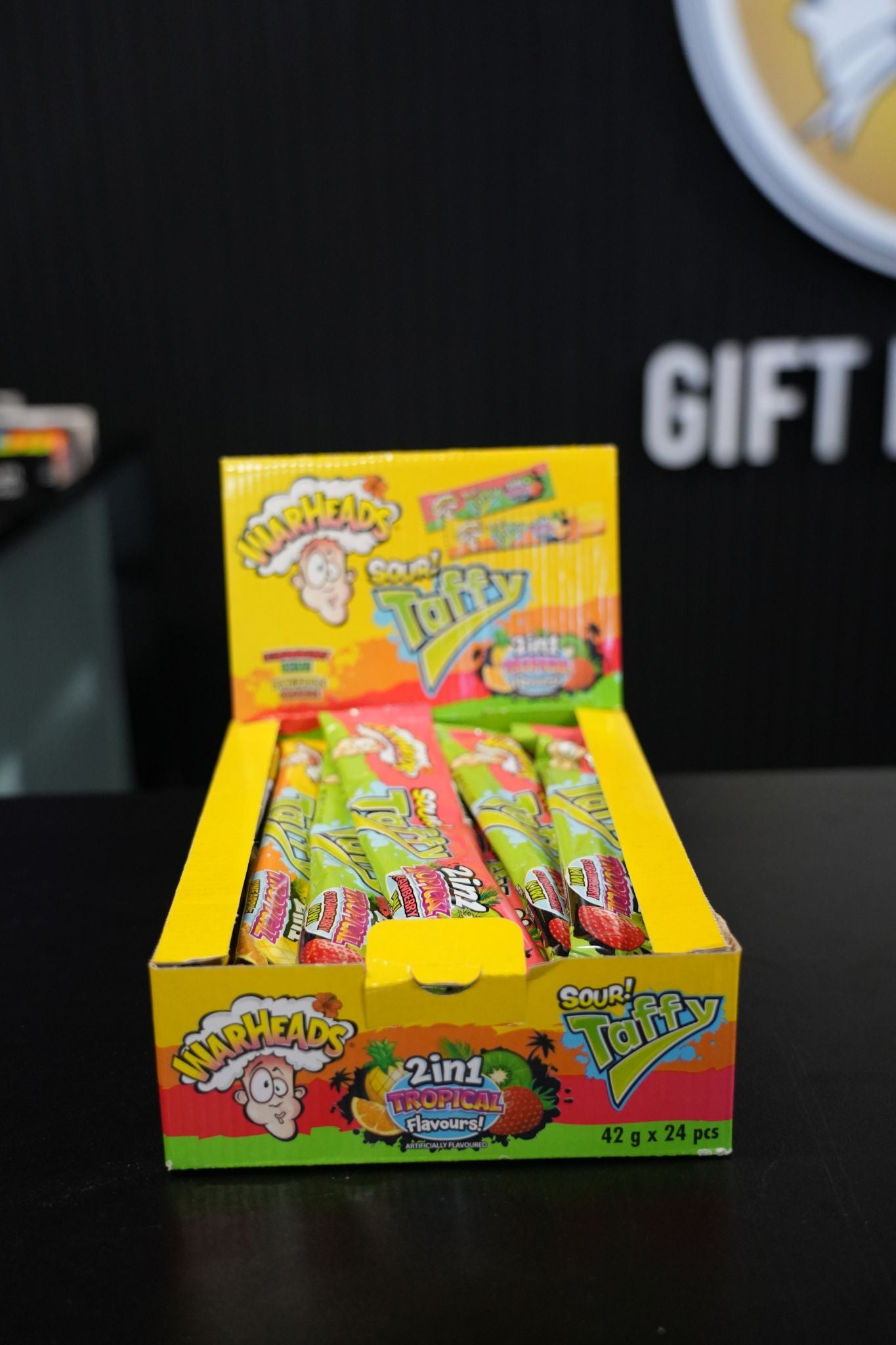 Warheads Taffy Bar 42g x 24