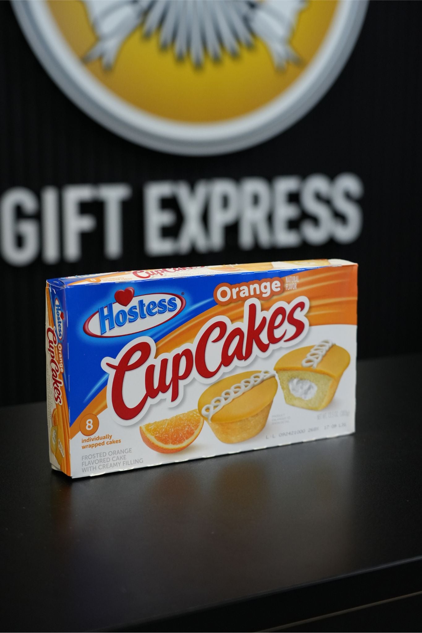 Hostess Cupcakes Orange 13.5oz (383g)x8