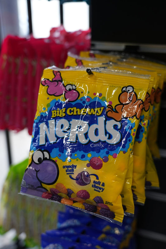 Nerds Big Chewy Peg Bag 170g x 12