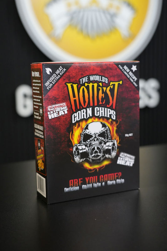 The World's Hottest Corn Chips 50g x 20