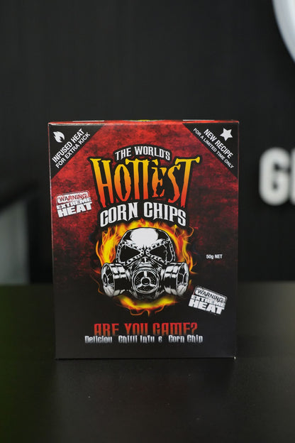 The World's Hottest Corn Chips 50g x 20