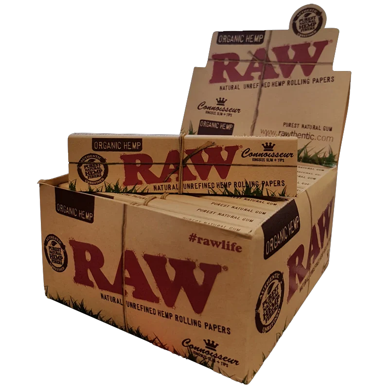 Raw Organic King Size + Tips