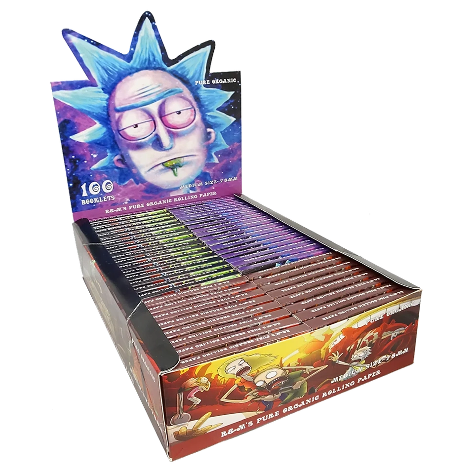 Rick and Morty Medium Size 78mm Rolling Paper