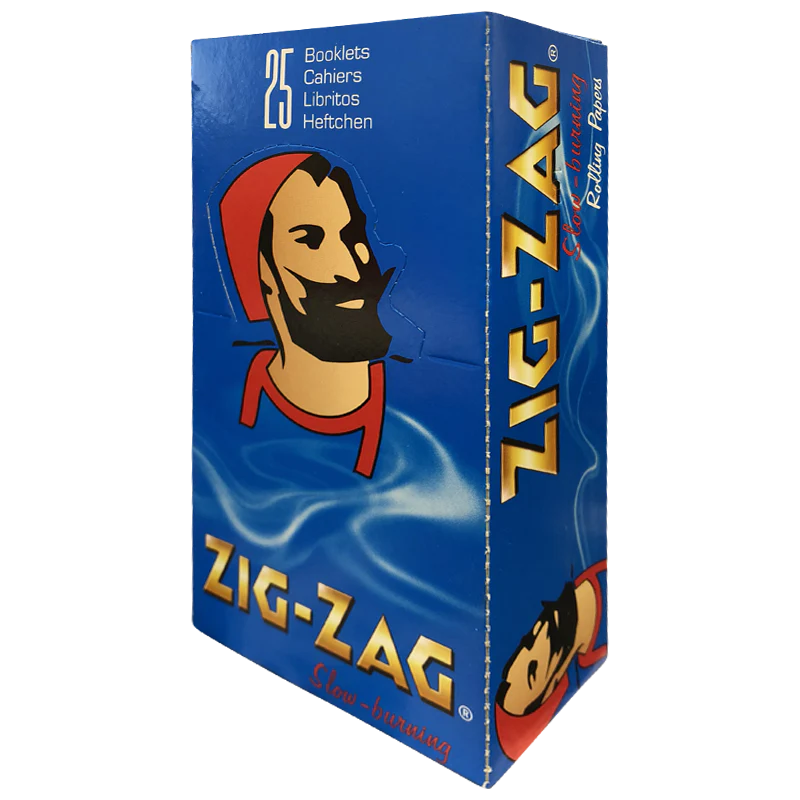 Zig Zag Double Blue