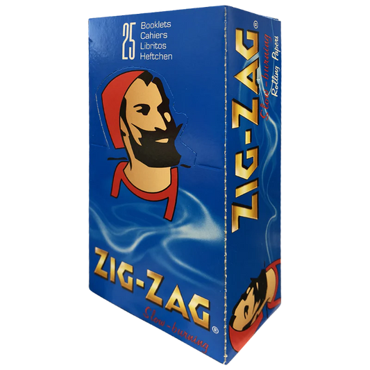 Zig Zag Double Blue