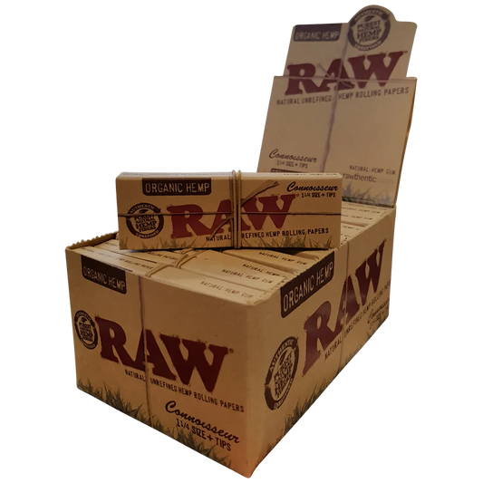 Raw Organic 1 1/4 + Tips