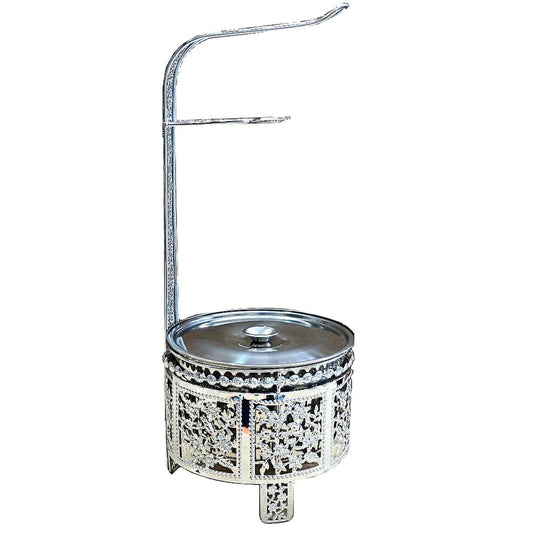 Silver Charcoal Tray